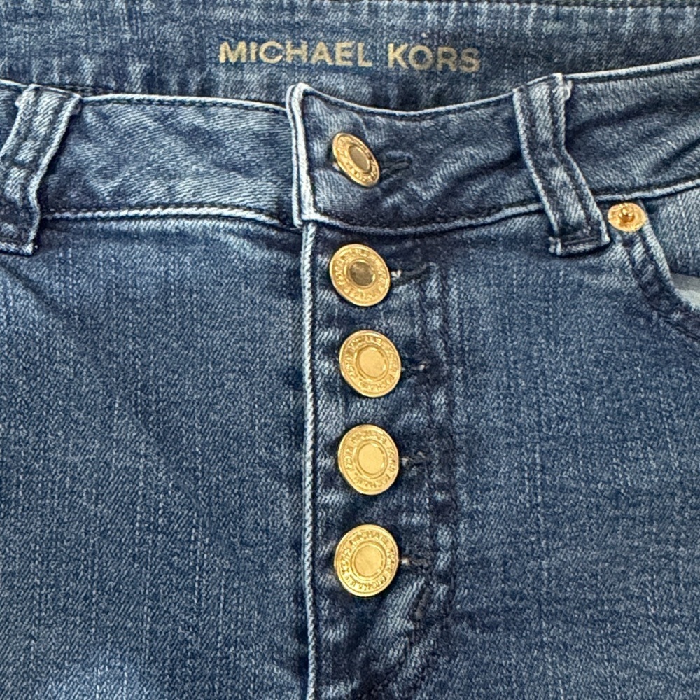 Michael Kors Selma Stretch Crop Skinny Jeans - Picture 7 of 7